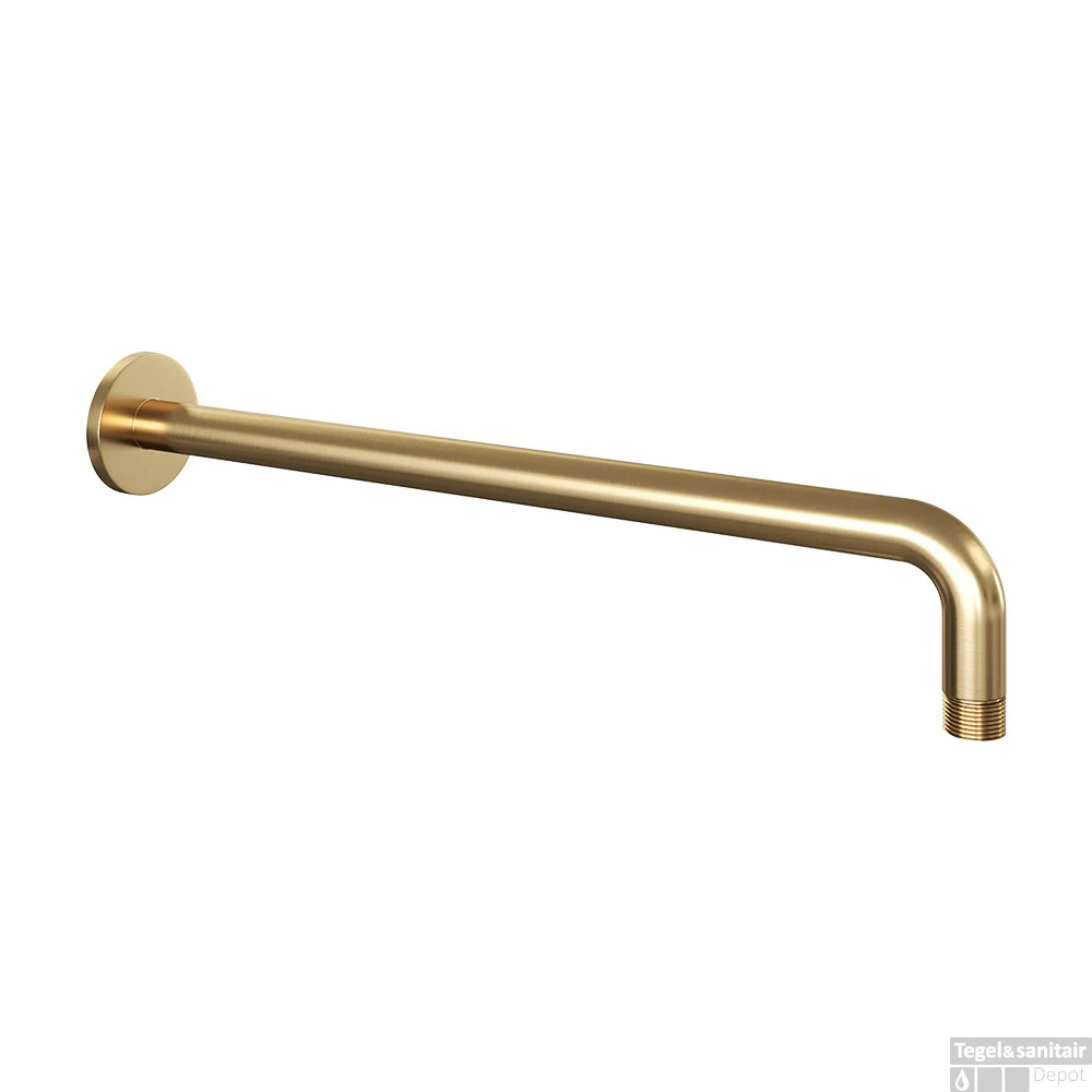 Regendoucheset Inbouw Brauer Gold Edition Thermostatisch 20cm Met Gebogen Wandarm En Handdouche Staaf Losse Stopkranen Geborsteld Goud 7 Regendoucheset Inbouw Brauer Gold Edition Thermostatisch 20cm Met Gebogen Wandarm En Handdouche Staaf Losse Stopkranen Geborsteld Goud - Afbeelding 5