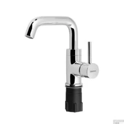 Wastafelkraan Sapho Rhapsody 1-hendel Gebogen Uitloop 14.5 Cm Chroom -Hansgrohe Badkamerinterieur Winkel rh002 wastafelkraan sapho rhapsody 1 hendel gebogen uitloop 14.5 cm chroom 3