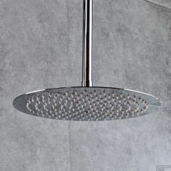 Ronde Hoofddouche Boss & Wessing Exclusive 20 Cm Chroom -Hansgrohe Badkamerinterieur Winkel ronde hoofddouche boss wessing exclusive 20 cm chroom detail1