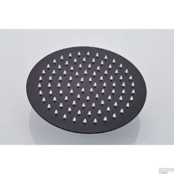 Ronde Hoofddouche Boss & Wessing Exclusive Extra Dun 30 Cm Mat Zwart