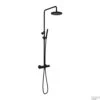Doucheset Hotbath Cobber Mat Zwart Met Ronde Handdouche 30 Cm Hoofddouche -Hansgrohe Badkamerinterieur Winkel sds9bl 02 shop 1