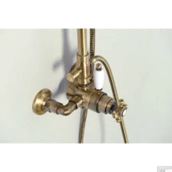 Regendoucheset Opbouw Sapho Antea Compleet Thermostatische Ø 20 Cm Brons -Hansgrohe Badkamerinterieur Winkel set046 regendoucheset opbouw sapho antea compleet thermostatische 20 cm brons 3