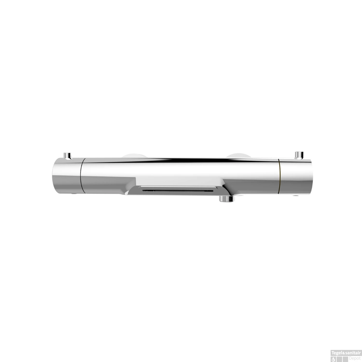 Thermostatische Badmengkraan Boss & Wessing Waterval Chroom 4 Thermostatische Badmengkraan Boss & Wessing Waterval Chroom - Afbeelding 2