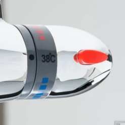 Thermostatische Douchekraan Schutte Supra Chroom -Hansgrohe Badkamerinterieur Winkel thermostatische douchemengkraan schutte supra chroom sfeer3