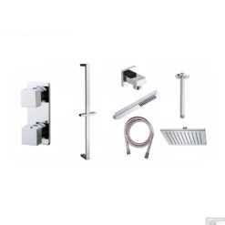 Thermostatische Inbouw Regendouche Set Wiesbaden Type 13 Plafondarm 20 Cm Vierkant Glijstang -Hansgrohe Badkamerinterieur Winkel thermostatische inbouw regendouche set wiesbaden type 13 plafondarm 20 cm vierkant glij 29.4504 1 shop