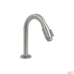 Toiletkraan Best Design Ore Dimpel Ronde Uitloop 19,5 Cm RVS