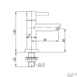 Toiletkraan Best Design Ore Resol 14 Cm RVS-304 -Hansgrohe Badkamerinterieur Winkel toiletkraan best design ore resol 4001550 tech