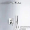 Tres Mono-Term Inbouw Doucheset Thermostatisch Chroom 06218003 -Hansgrohe Badkamerinterieur Winkel tres mono term inbouw doucheset thermostatisch chroom 06218003 0