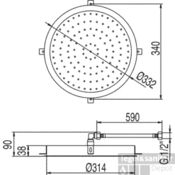 Tres Regendouche 134715