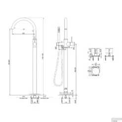 Vrijstaande Badkraan Brauer Chrome Met Handdouche Staafmodel Chroom 7 Vrijstaande Badkraan Brauer Chrome Met Handdouche Staafmodel Chroom -Hansgrohe Badkamerinterieur Winkel vrijstaande badkraan brauer chrome met handdouche staafmodel chroom tech
