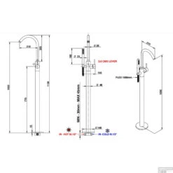 Vrijstaande Badmengkraan Bongio Squadra Met Handdoucheset En Omstel Chroom -Hansgrohe Badkamerinterieur Winkel vrijstaande badmengkraan bongio squadra met handdoucheset en omstel tech