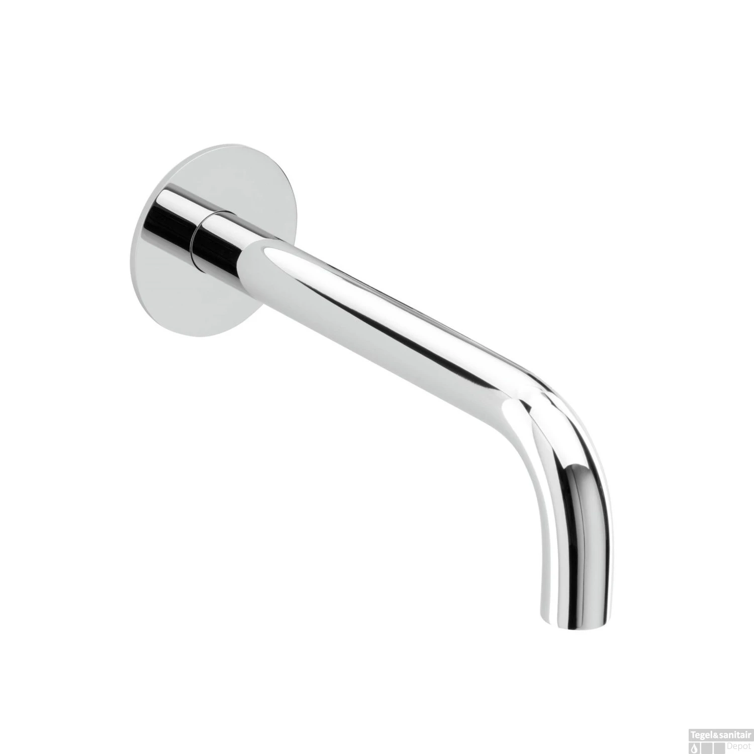 Wanduitloop Herzbach Living 24 Cm Ronde Rozetten Chroom 3 Wanduitloop Herzbach Living 24 Cm Ronde Rozetten Chroom