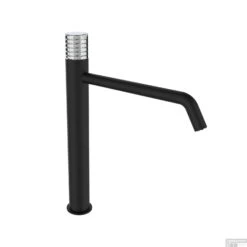 Wastafelkraan GRB Aura Met Clickwaste Messing Zwart