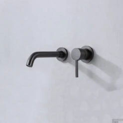 BWS Wastafelkraan Inbouw | Iron | Incl.Inbouwdeel | Gunmetal