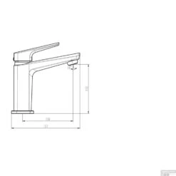 Wastafelkraan Schutte Raven Mengkraan Eéngreeps Chroom Met Click Waste -Hansgrohe Badkamerinterieur Winkel wastafelkraan schutte raven mengkraan e ngreeps chroom met click waste tech