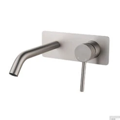 Wastafelkraan Wiesbaden Ribbd Inbouw Mengkraan Eenhendel Inclusief Afdekplaat RVS -Hansgrohe Badkamerinterieur Winkel wastafelkraan wiesbaden ribbd inbouw mengkraan eenhendel inclusief afdekplaat rvs 29.5331 2