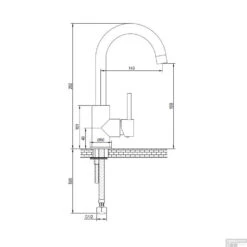 Wastafelmengkraan Brauer Black Edition Coldstart Opbouw Hoog Gebogen Ronde Hendel Mat Zwart 9 Wastafelmengkraan Brauer Black Edition Coldstart Opbouw Hoog Gebogen Ronde Hendel Mat Zwart -Hansgrohe Badkamerinterieur Winkel wastafelmengkraan brauer black ronde uitloop coldstart mat zwart 5 s 003 3