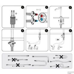 Wastafelmengkraan Differnz Hoog Gebogen Chroom -Hansgrohe Badkamerinterieur Winkel wastafelmengkraan differnz hoog gebogen chroom detail3