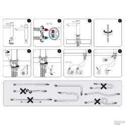 Wastafelmengkraan Differnz Recht Mat Chroom -Hansgrohe Badkamerinterieur Winkel wastafelmengkraan differnz recht mat chroom detail5