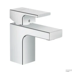 Wastafelmengkraan HansGrohe Vernis Shape Eengreeps 70 Zinc Zonder Afvoer Chroom