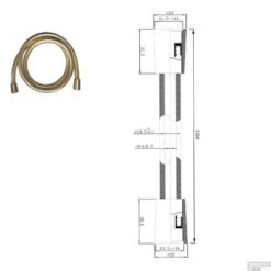 Wiesbaden Badkraan Inbouw Set Caral 01 Geborsteld Messing -Hansgrohe Badkamerinterieur Winkel wiesbaden badkraan inbouw set caral 01 geborsteld messing tech3