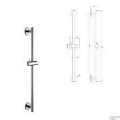 Wiesbaden Inbouw Regendouche Set 03 Caral Plafonduitloop Met Glijstang Chroom -Hansgrohe Badkamerinterieur Winkel wiesbaden inbouw regendouche set 03 caral plafonduitloop met glijstang chroom 7