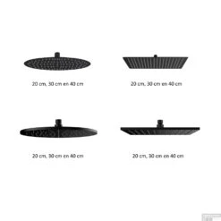 Wiesbaden Inbouw Regendouche Set Caral Rond Plafonduitloop Mat Zwart -Hansgrohe Badkamerinterieur Winkel wiesbaden inbouw regendouche set caral rond plafonduitloop mat zwart 6