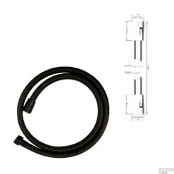 Wiesbaden Inbouw Regendouche Set Caral Rond Plafonduitloop Mat Zwart -Hansgrohe Badkamerinterieur Winkel wiesbaden inbouw regendouche set caral rond plafonduitloop mat zwart 9